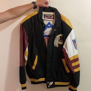 Washington Redskins Jeff Hamilton Leather jacket